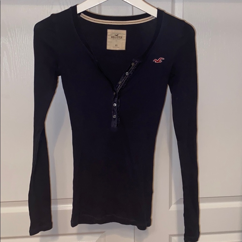 Navy henley